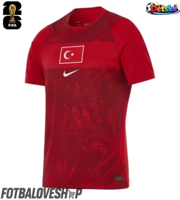 Turecko Dětské Domácí Dres MS 2026 Krátký Rukáv (+ trenýrky)